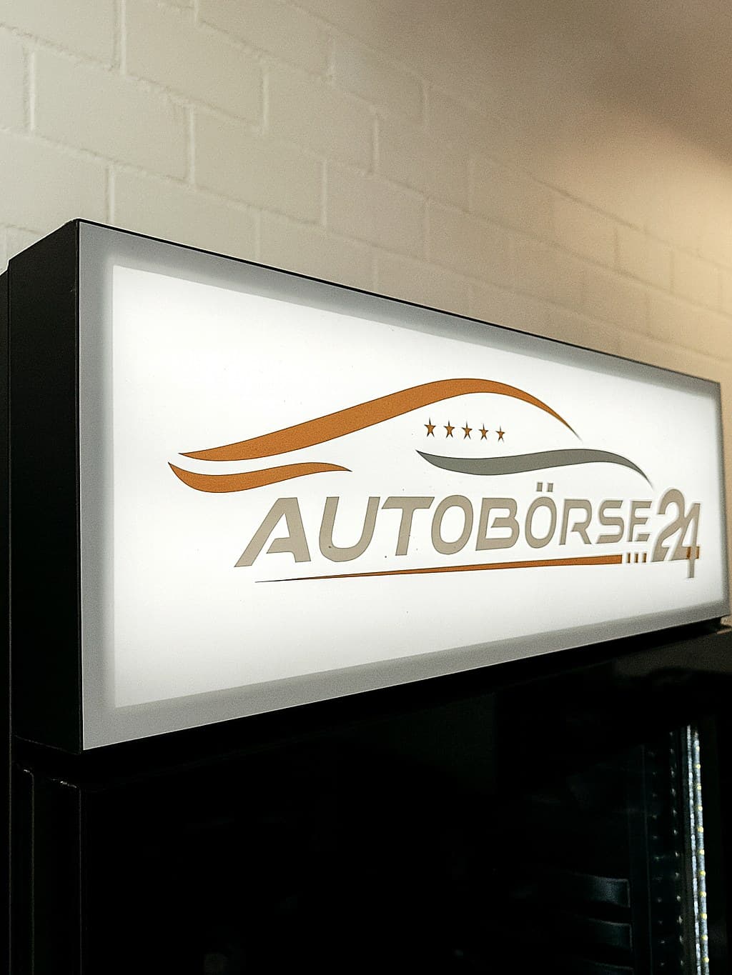 Autobörse 24 AG Leuchtschild
